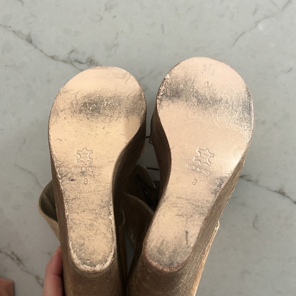 Billy Reid platform sandals EUC size 8 - Picture 6 of 6